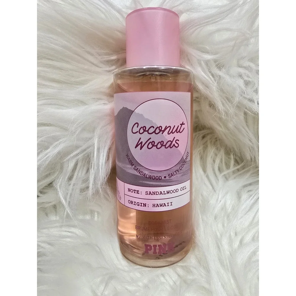 NEW Victoria's Secret PINK Coconut Woods Fragrance Body Mist 8.4 oz Sandalwood